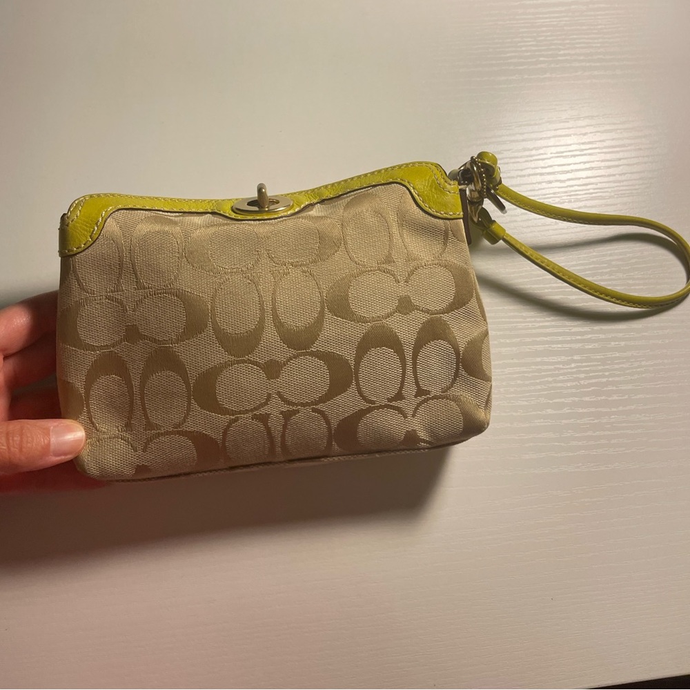 Coach wristlet